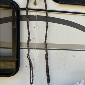Bronc corded cable reins